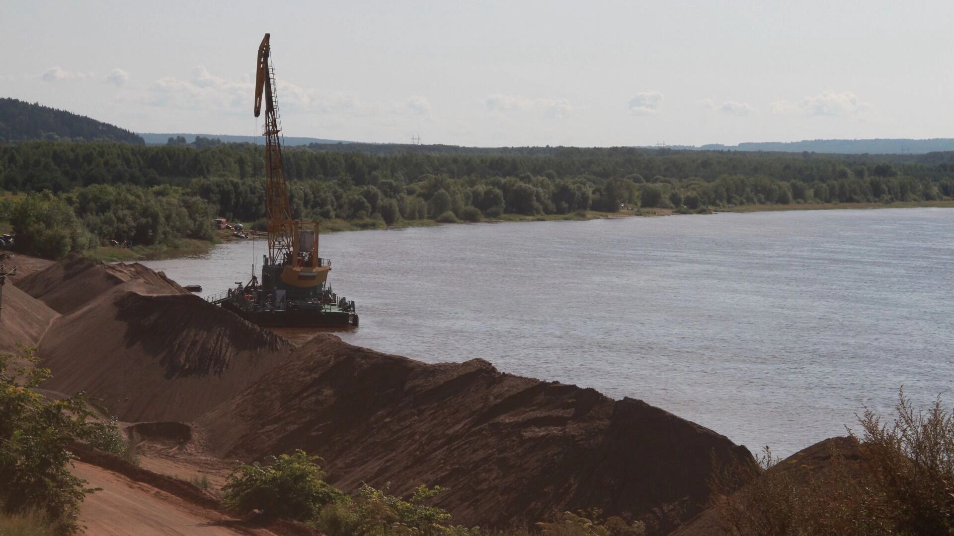 На реке Чепце в Глазове будут добывать полезные ископаемые