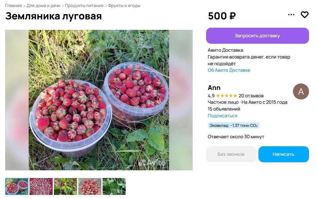 Цена на&nbsp;землянику в&nbsp;Белгороде за&nbsp;литр