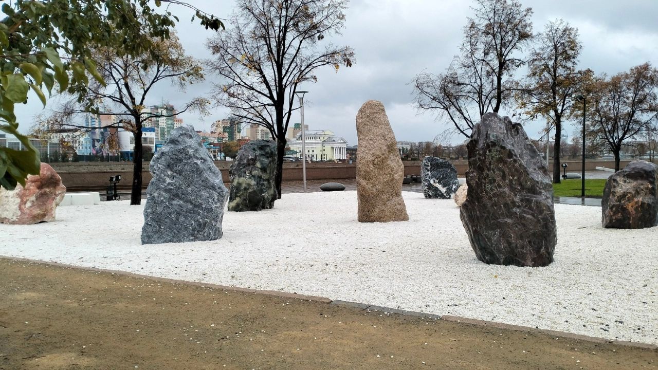 Сад камней в Челябинске открыли. Фоторепортаж — Новости Челябинска и Челябинской области - Курс Дела