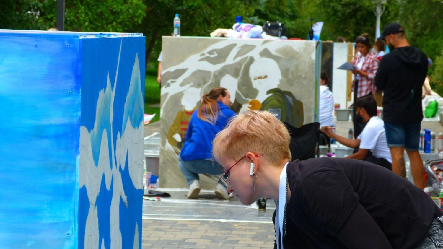 Площадка Арт-галерея на фестивале ТриЧетыре