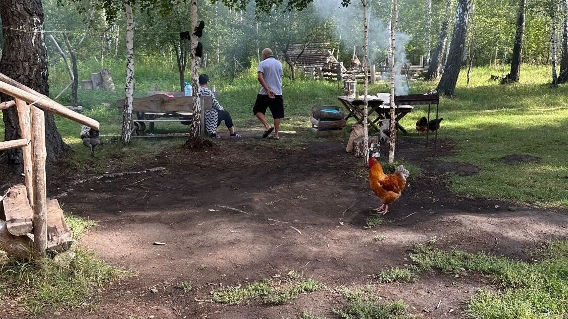 На&nbsp;фото: загородная база отдыха летом