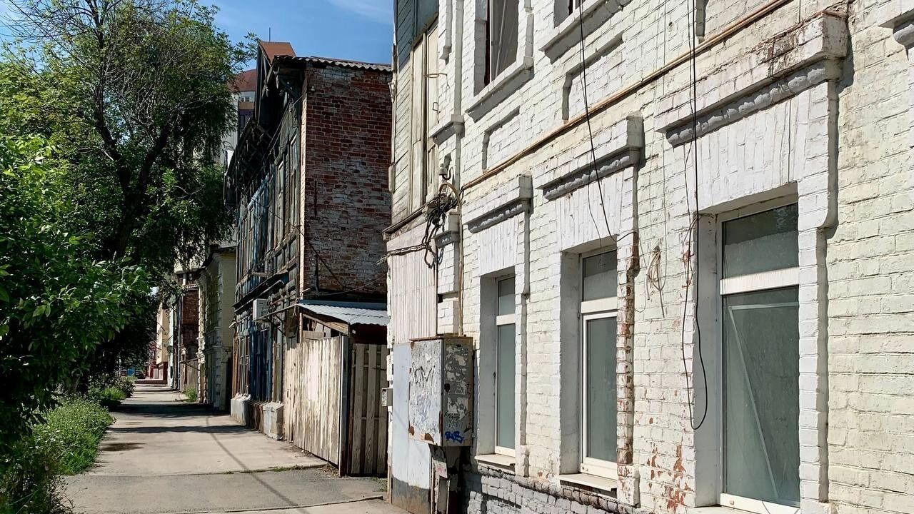 Старые здания Самары