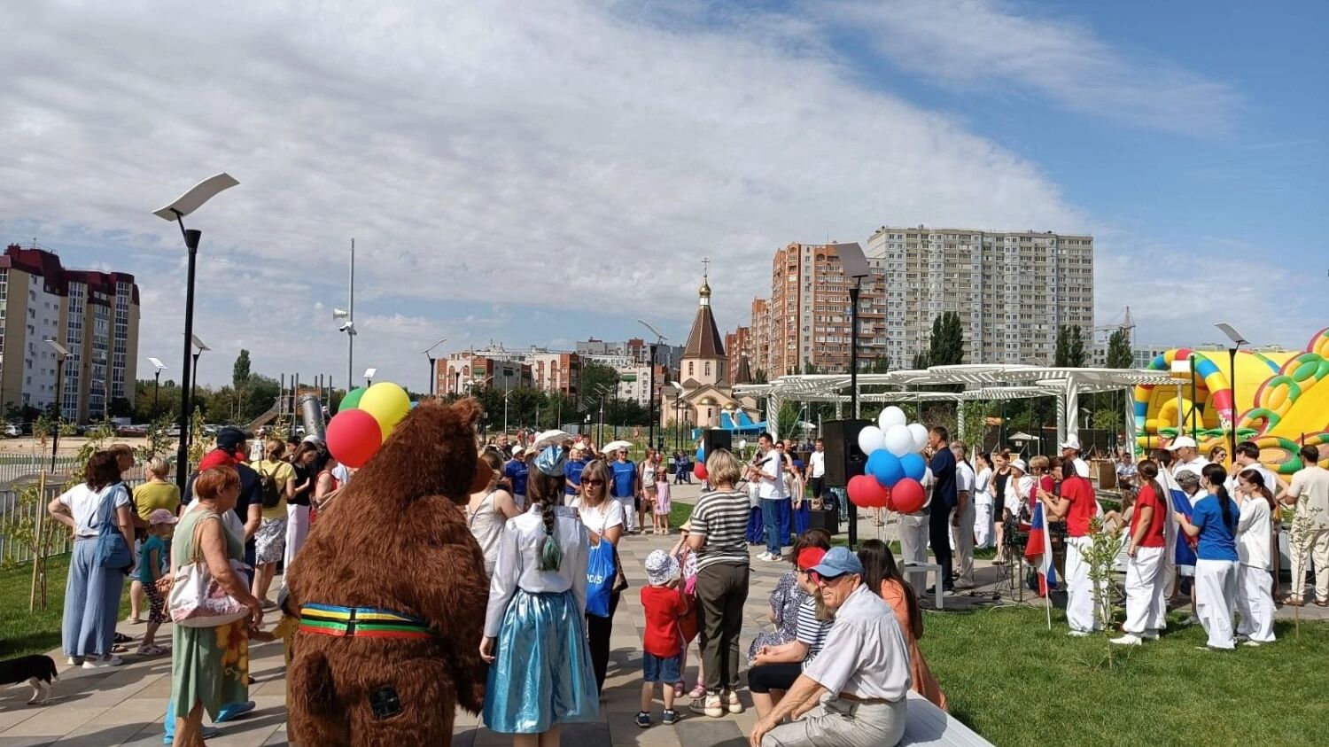 На Семи ветрах появилось новое место для прогулок и занятий спортом