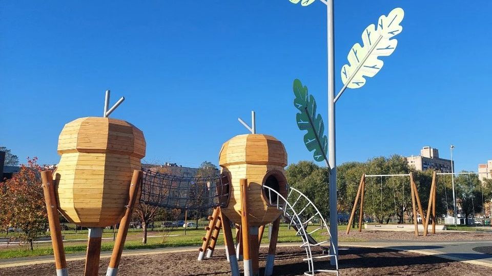 В Петербурге после благоустройства открыли Федоровский сквер (фото)