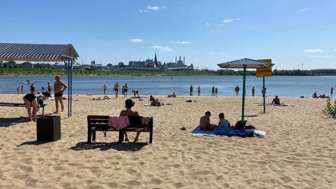 Купаться в водах Казанки нельзя.