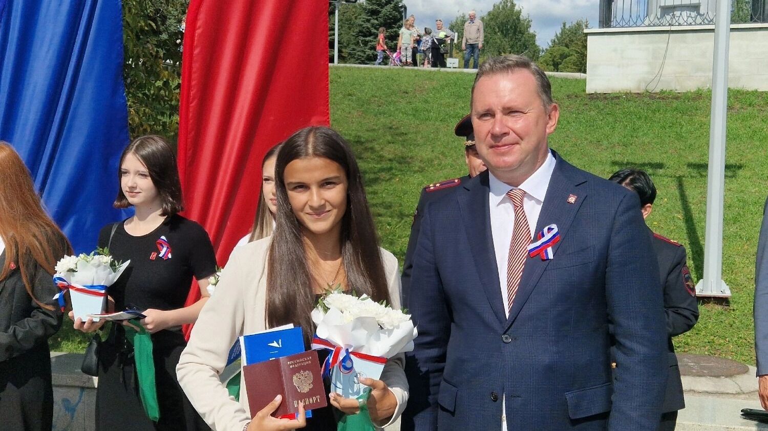 Вручение паспортов школьникам Нижнего Тагила, 22 августа 2025 год