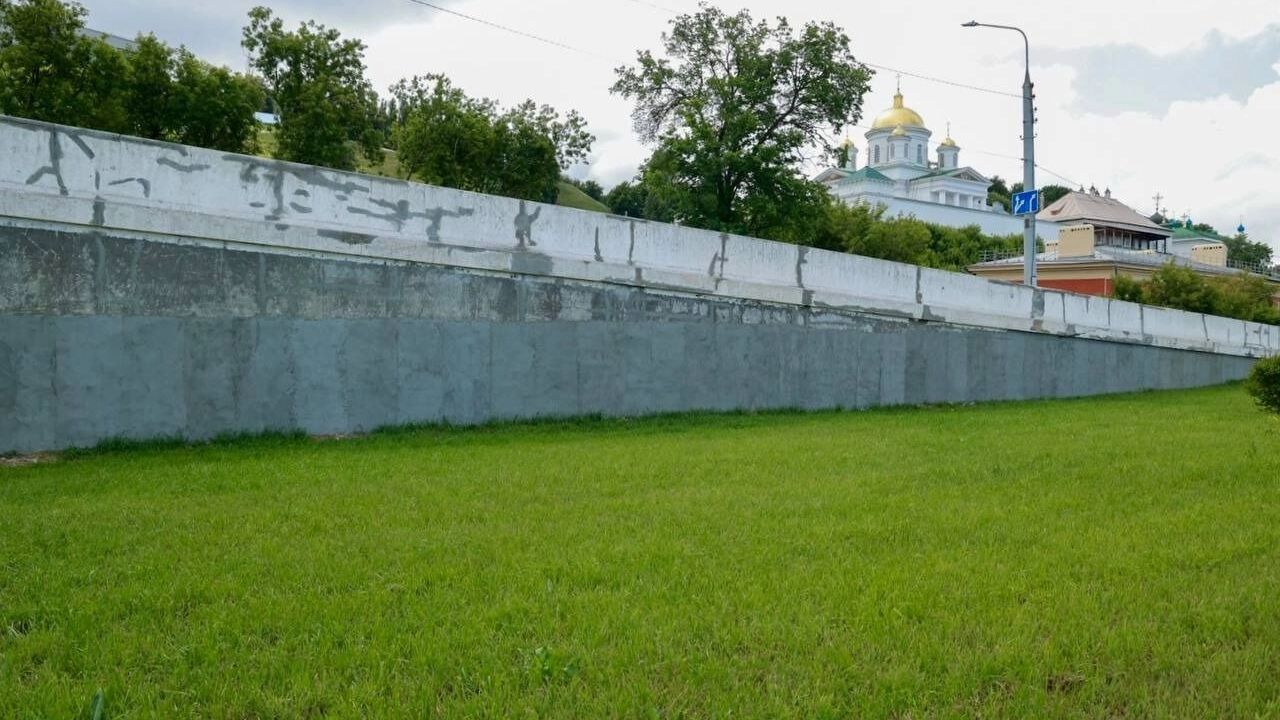 Место, где появится граффити с закатом