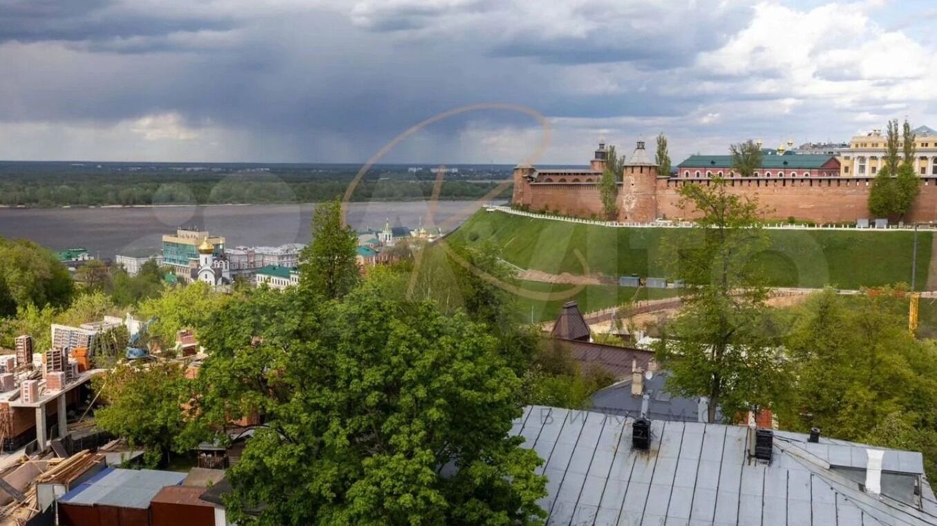 Вид на Нижегородский Кремль