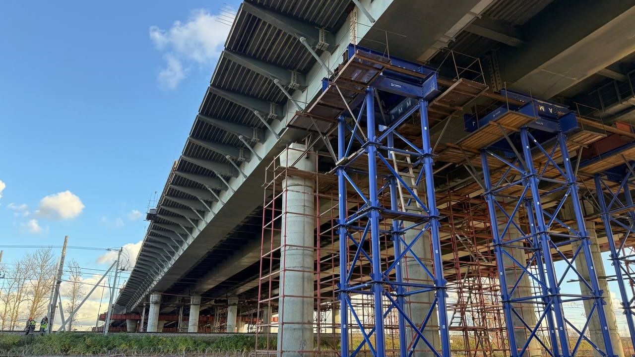 В Смольном оценили готовность новой трассы Петербурга (фото)