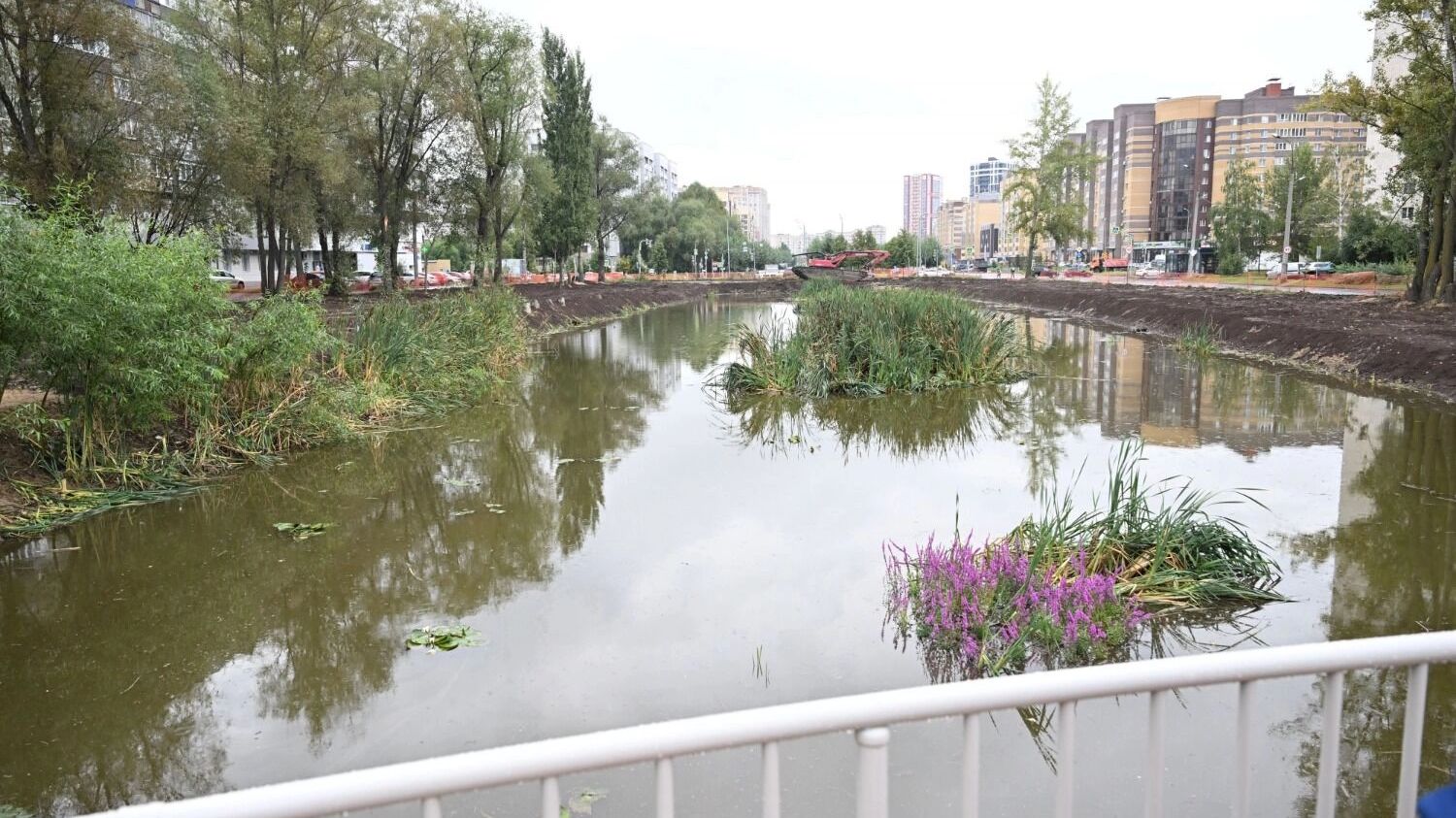 Открытие бульвара на улице Серова