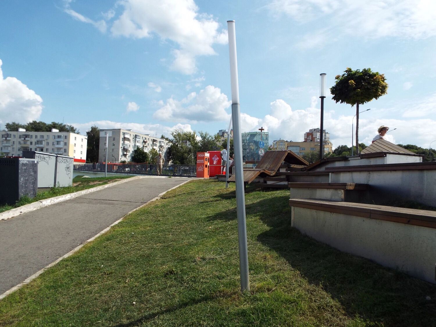 Нижние ярусы набережной