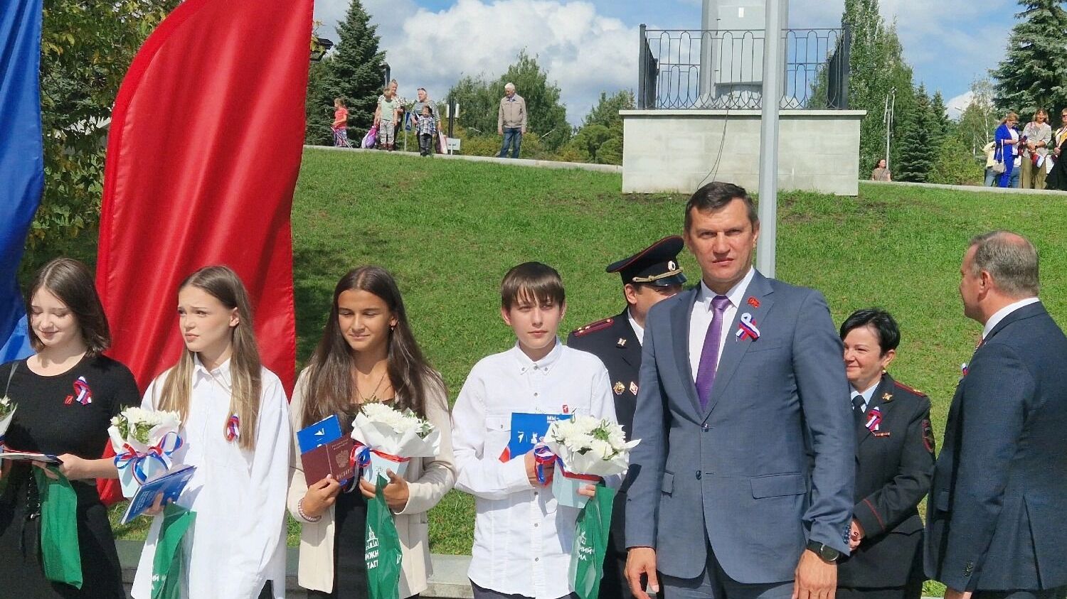 Вручение паспортов школьникам Нижнего Тагила, 22 августа 2025 год