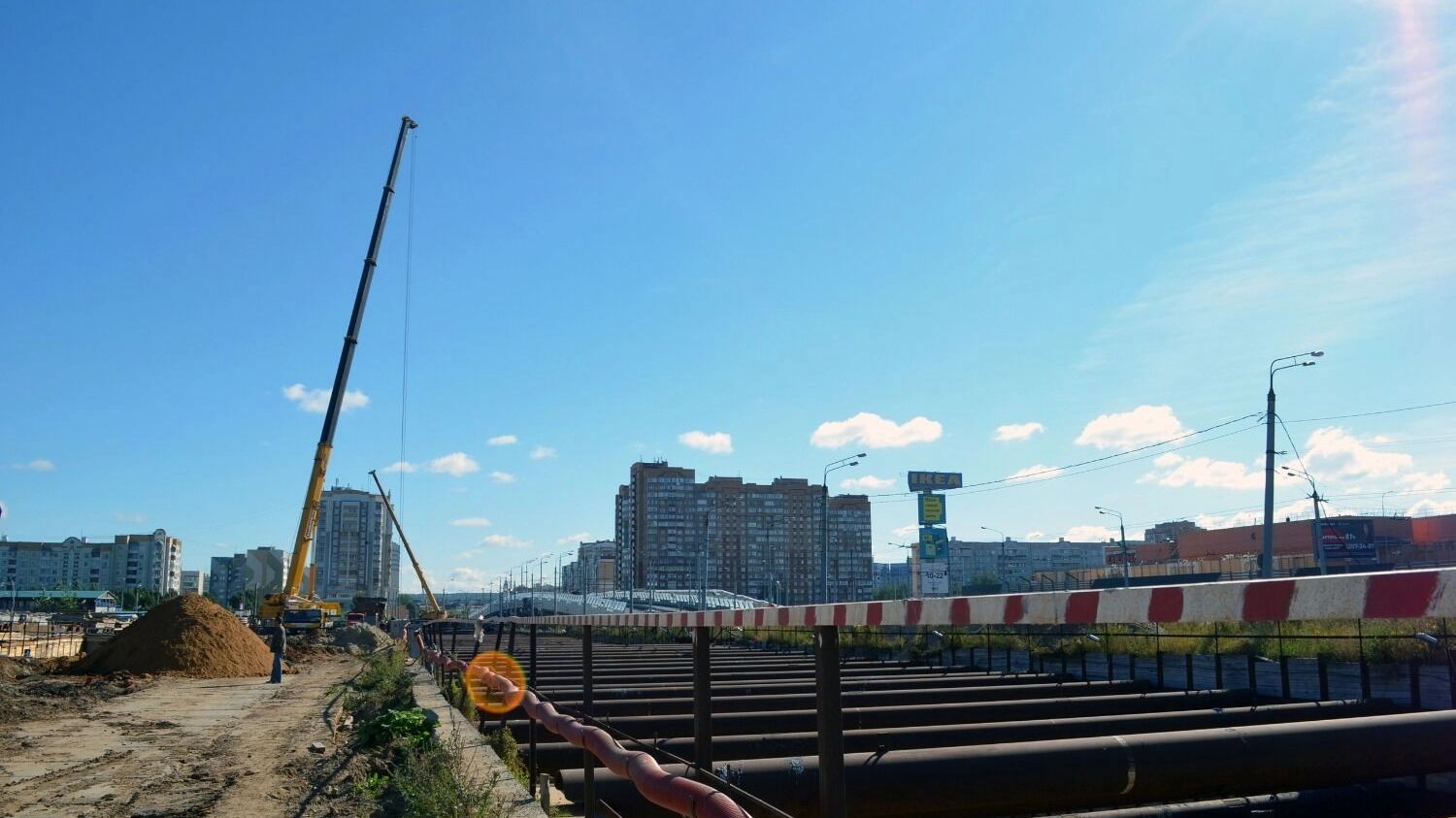 Строительство второй ветки