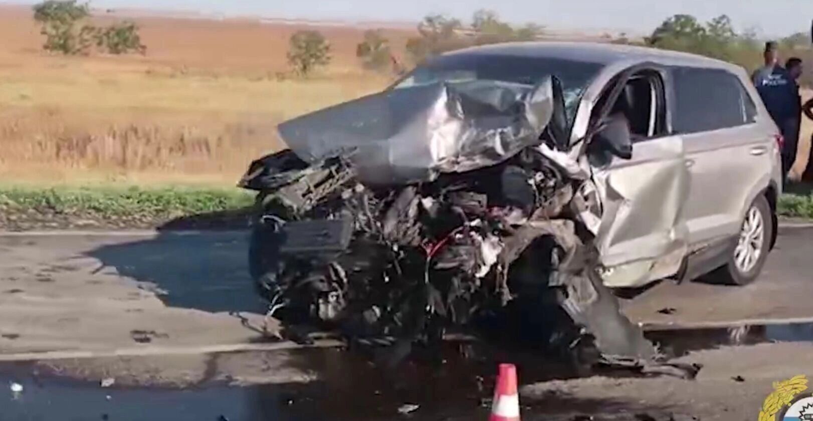 Волгоградские медики спасают пострадавшего в смертельном ДТП малыша