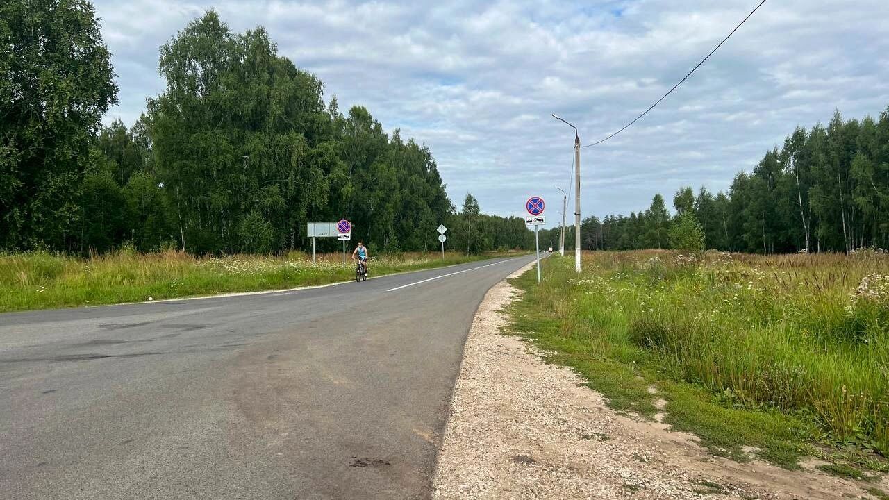 Местность в районе стыка будущего дублера Оренбургского тракта и дороги у Мирного