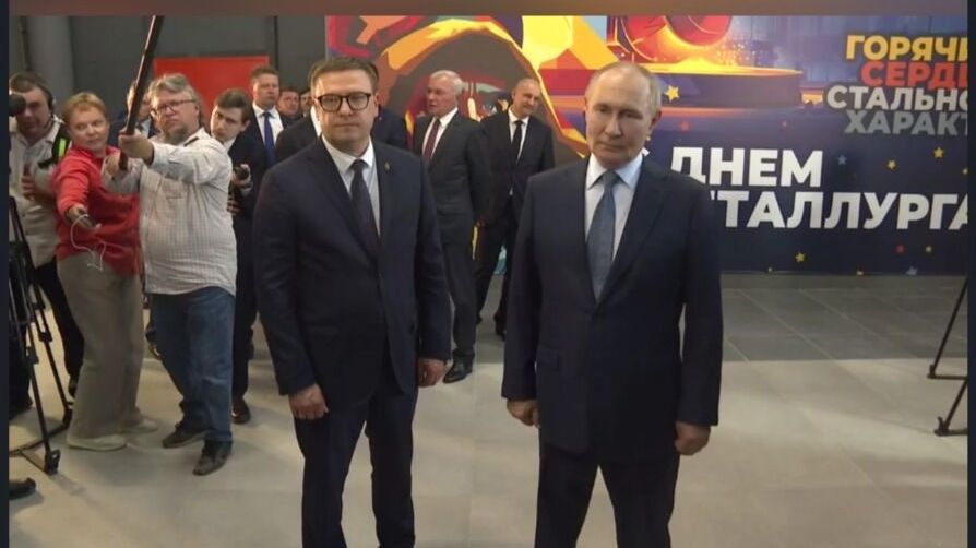 Алексей ТЕкслер и Владимир Путин