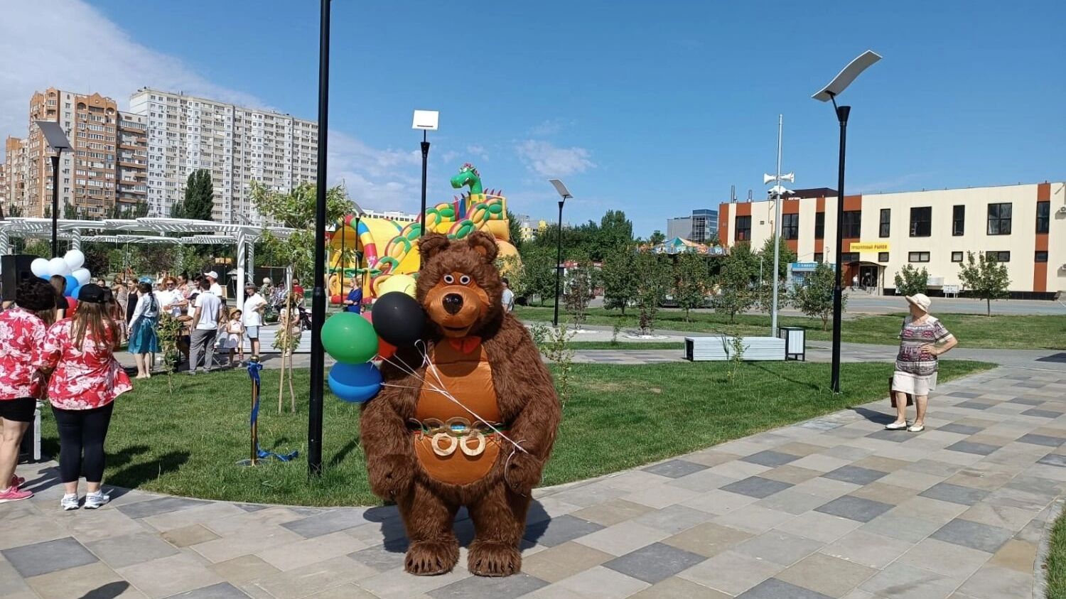 На Семи ветрах появилось новое место для прогулок и занятий спортом