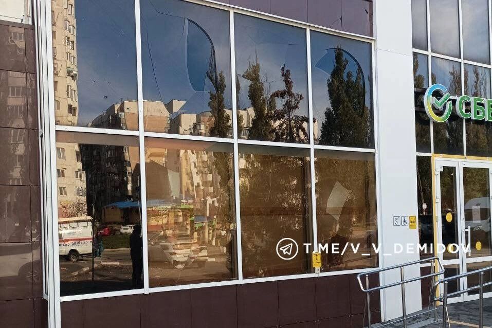 Повреждения в Белгороде