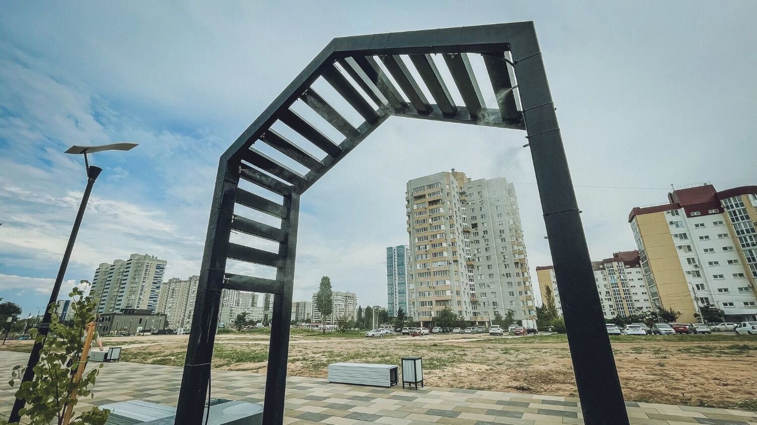 В парке есть где освежиться