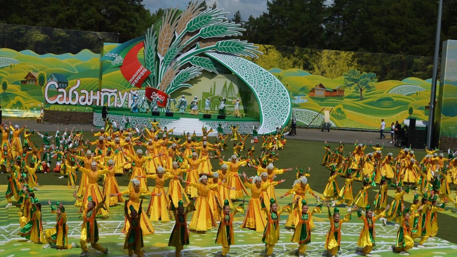 Сабантуй в Казани