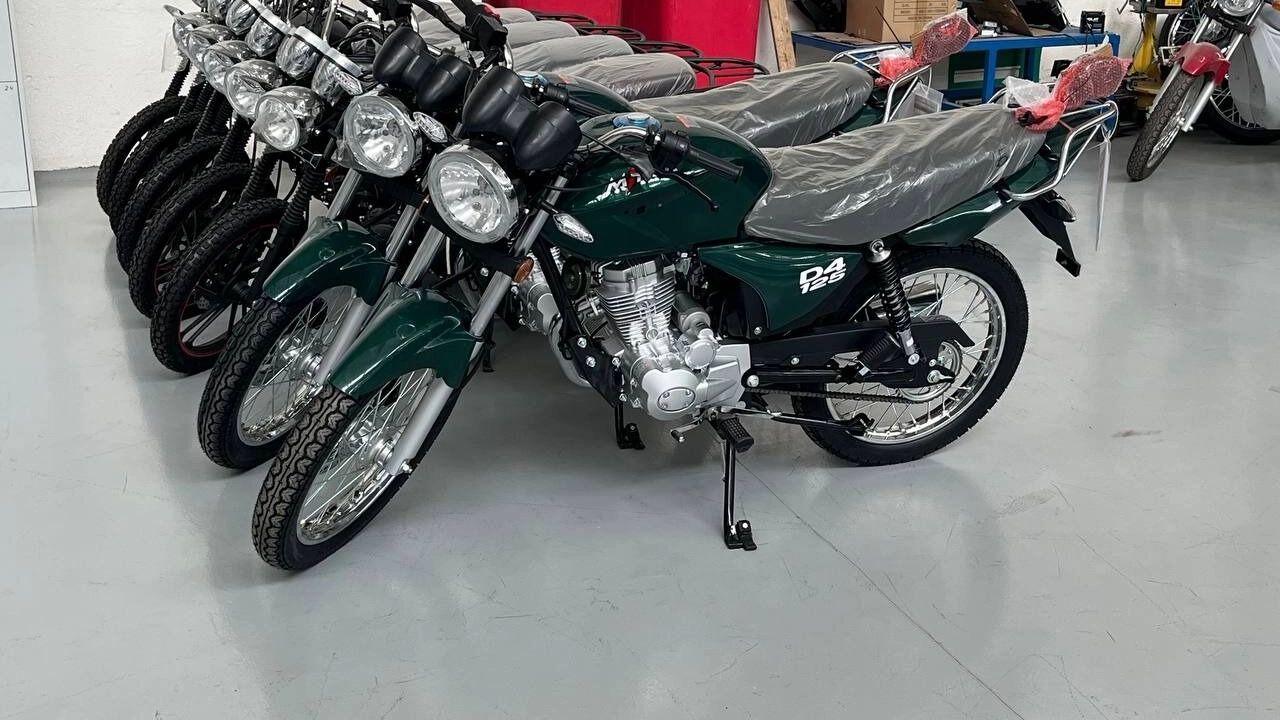 В этом году мэр купил себе белорусский мотоцикл