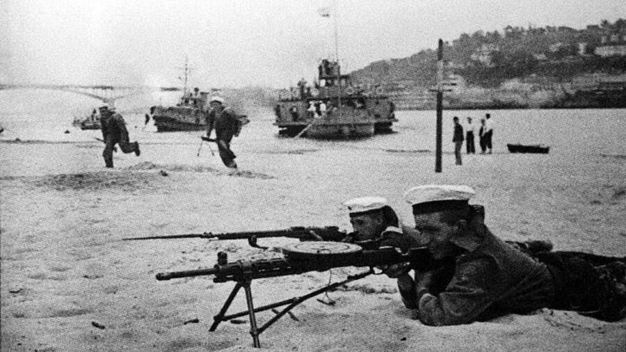 Гребневские пески в военные годы