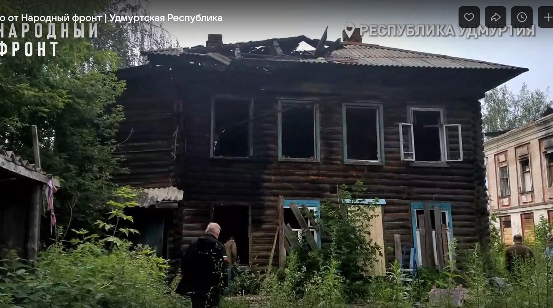 В Сарапуле начали разбирать опасные заброшенные бараки