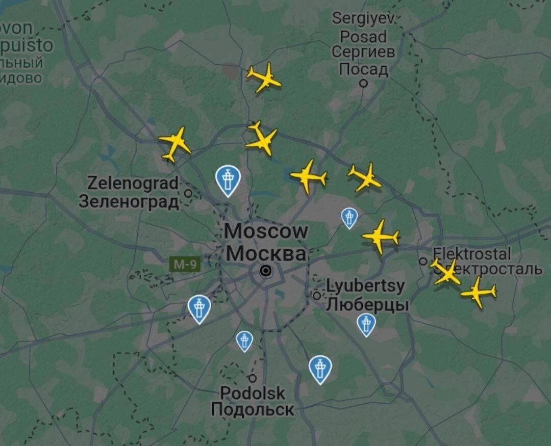 План «Ковёр» в московском аэропорту Внуково