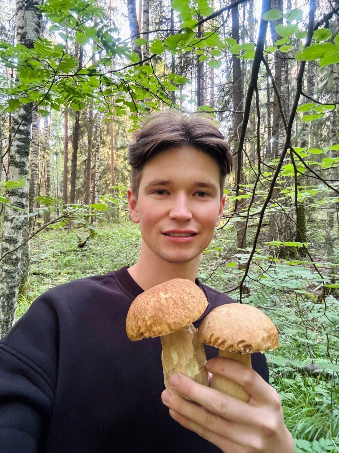 Автор снимков Даниил Моисеев с трофеями