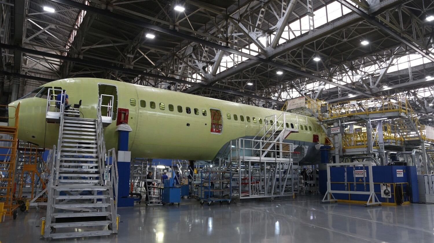 В Иркутске уже собраны 14 планеров МС-21