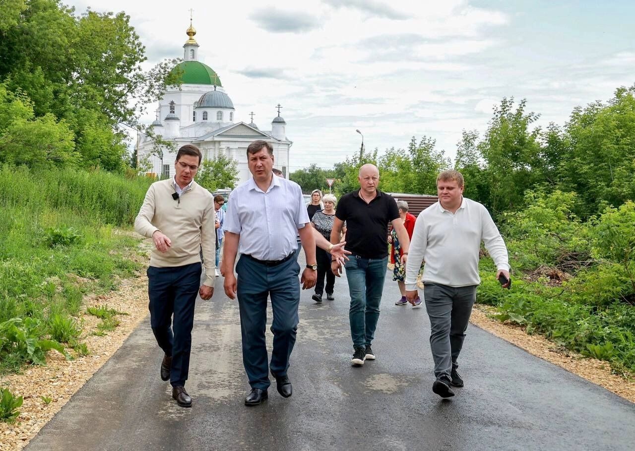 Юрий Шалабаев в Кстовском районе