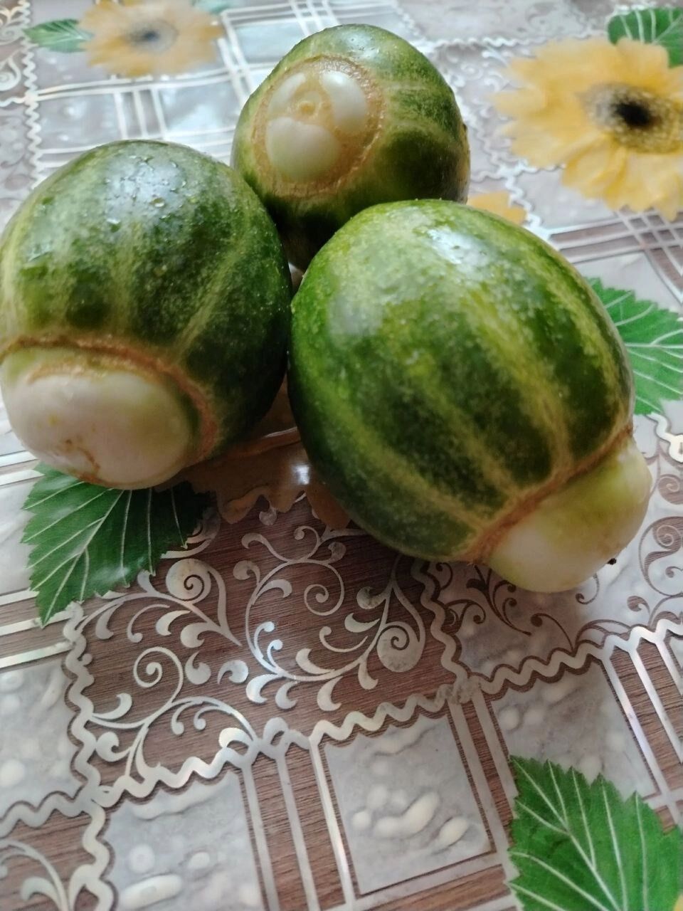 Странный огурец