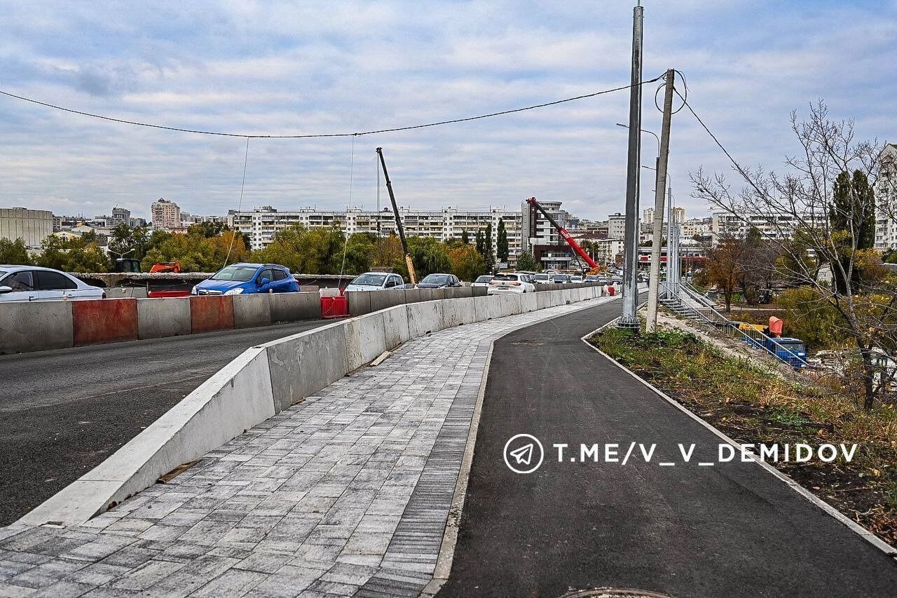 Первые результаты реконструкции моста на Чумичова