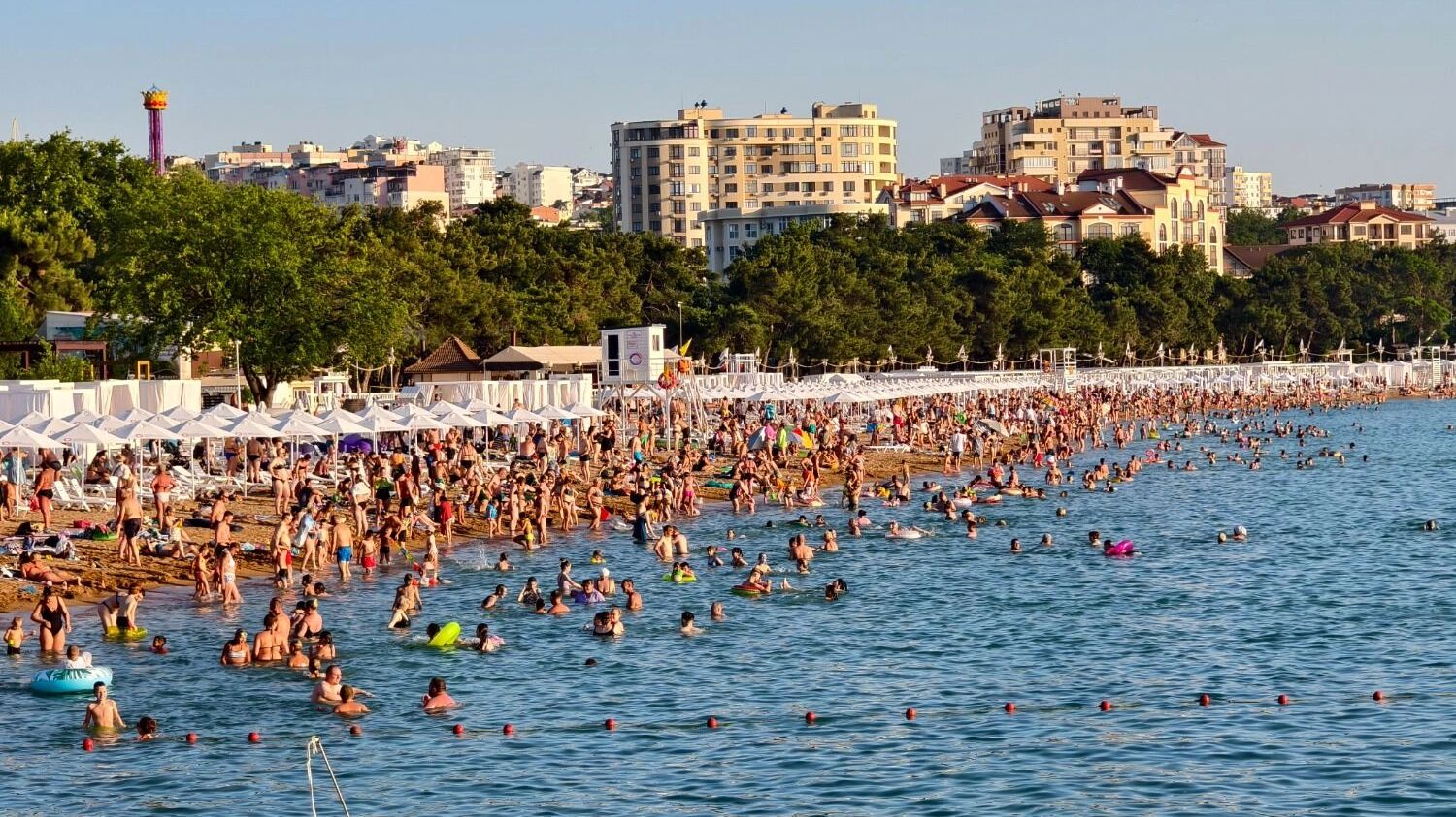 Пляж в Геленджике