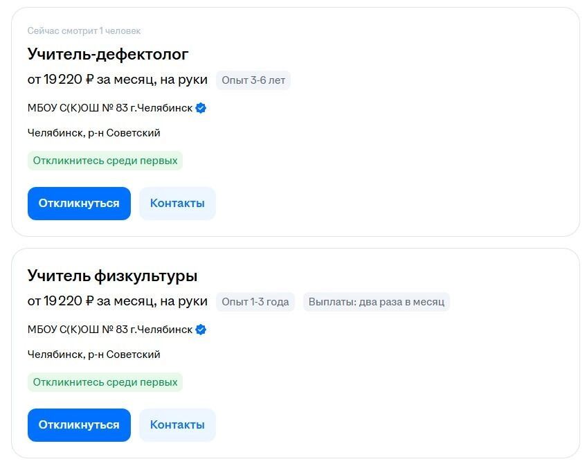 Зарплаты челябинских учителей бывают совсем крохотными