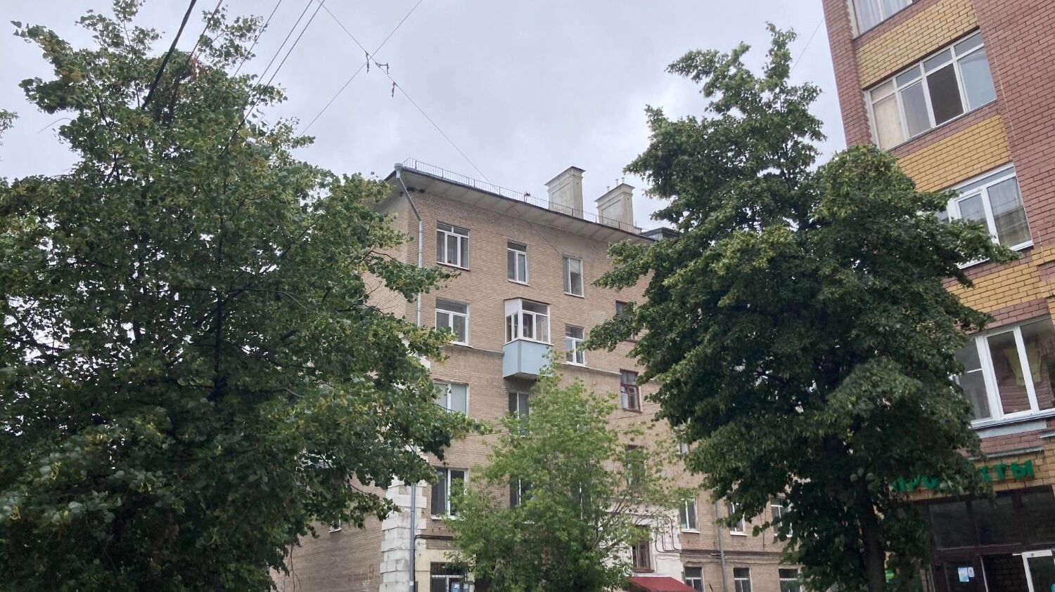 Улица Лядова в Авиастроительном районе Казани