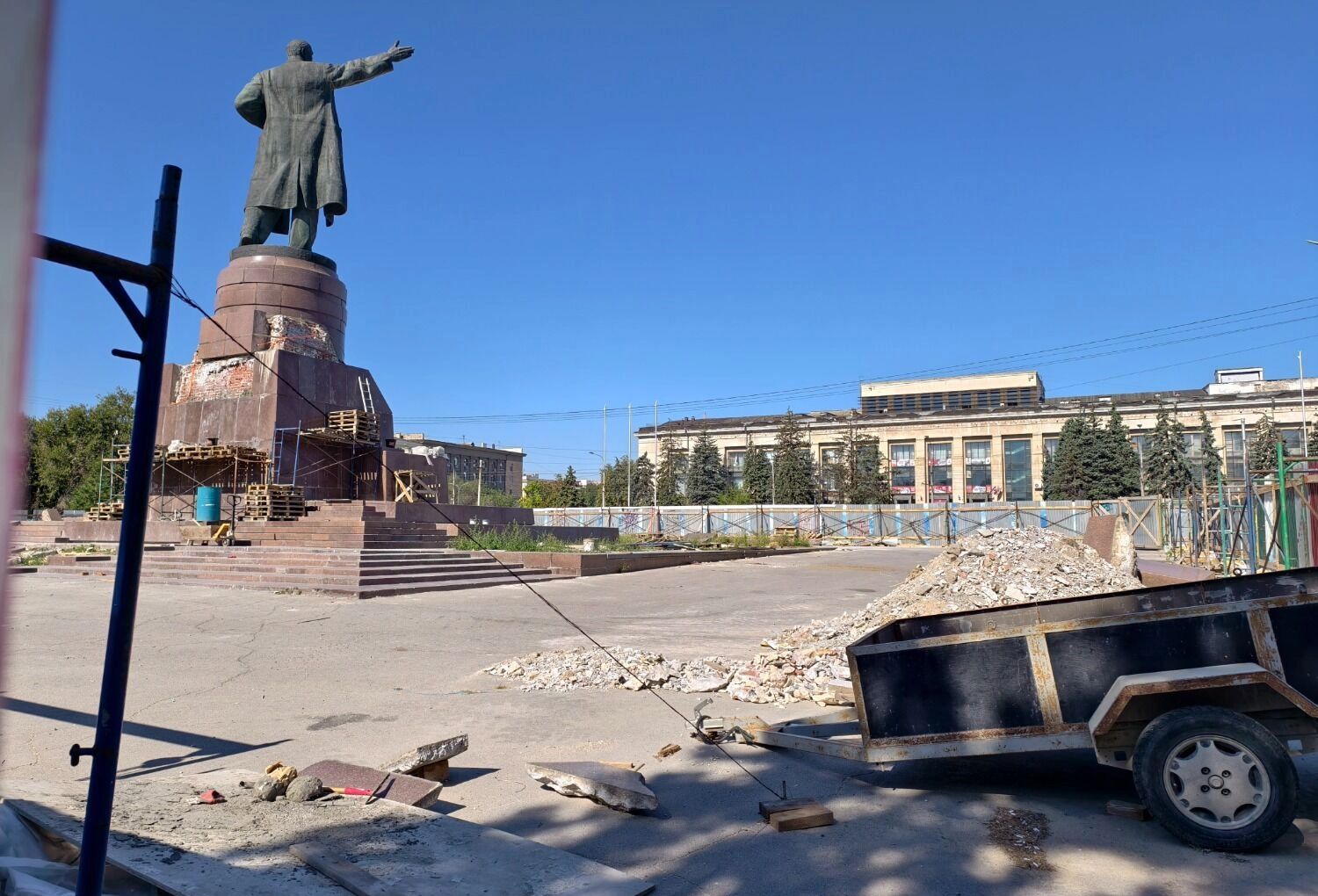 Так сейчас выглядит площадь Ленина в центре Волгограда