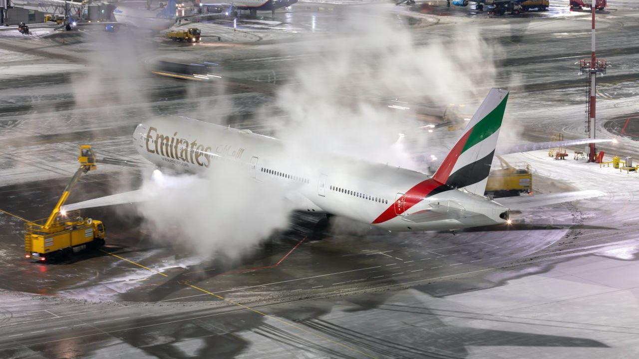 ЧП в аэропорту Пулково: после посадки задымился самолет ЧП в аэропорту Пулково: после посадки задымился самолет