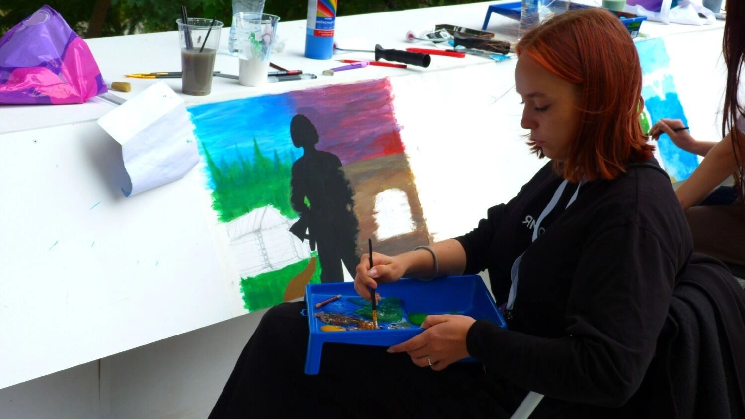 Площадка Арт-галерея на фестивале ТриЧетыре