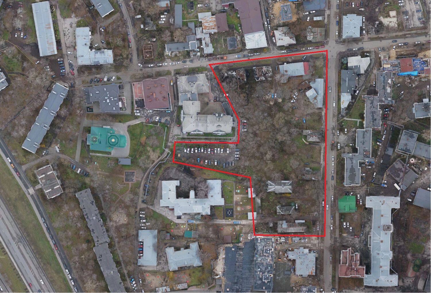 Границы территории КРТ