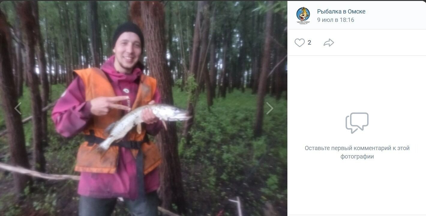 Клев на озере в Тевризском районе