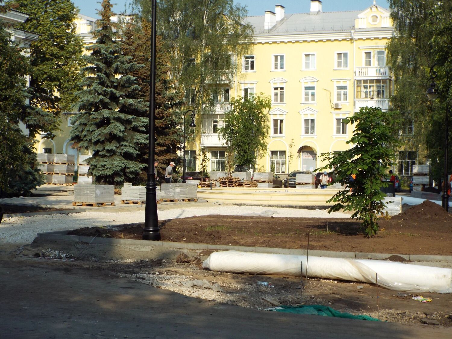 Как сейчас выглядит сквер у ДК имени Орджоникидзе в Нижнем Новгороде