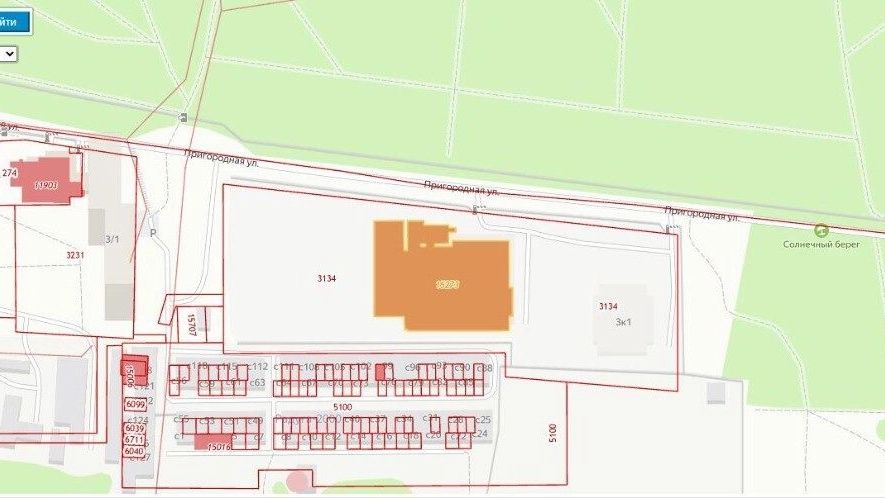 Участок с недостроем на Пригородной в Омске