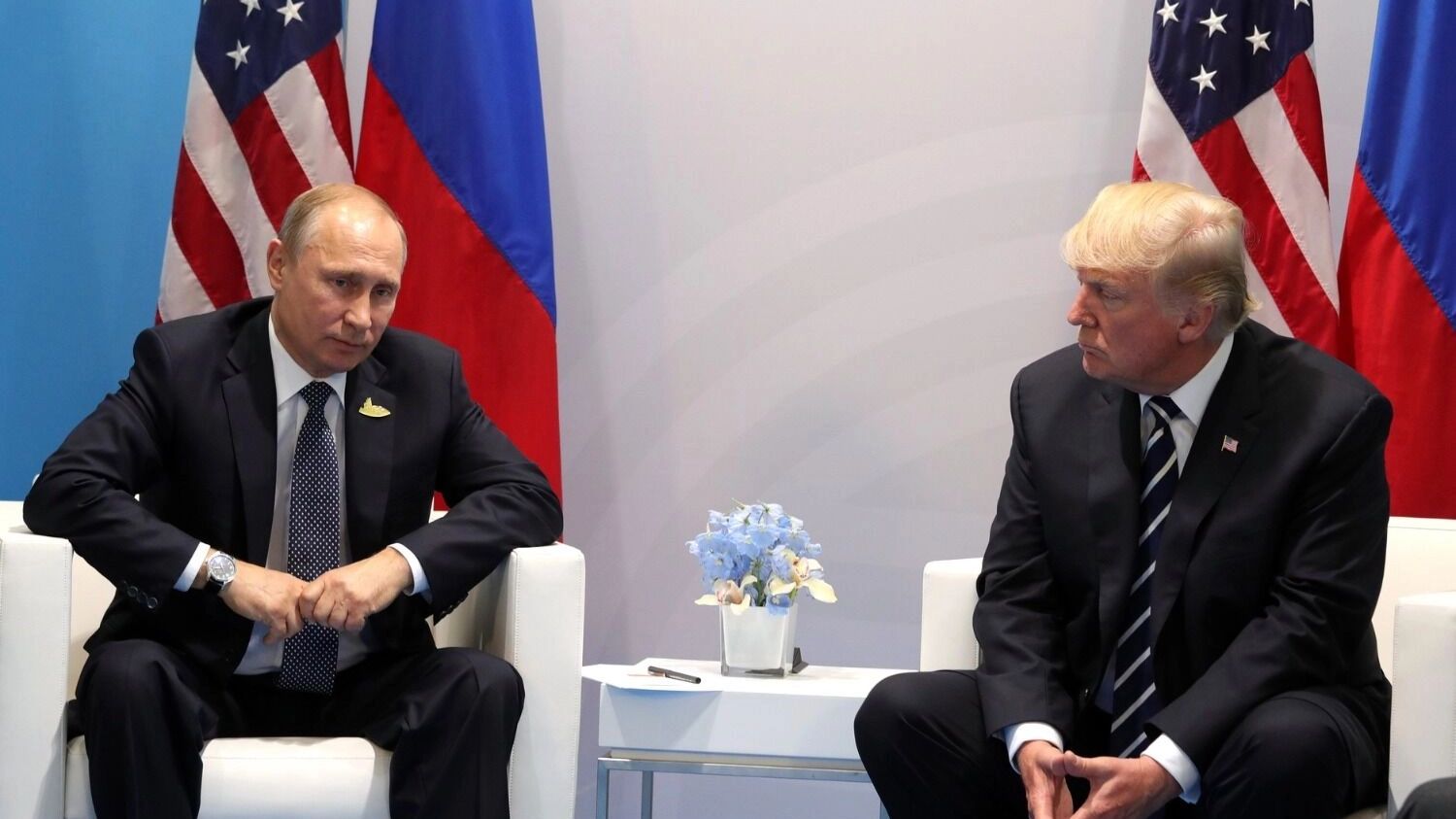 Владимир Путин и Дональд Трамп