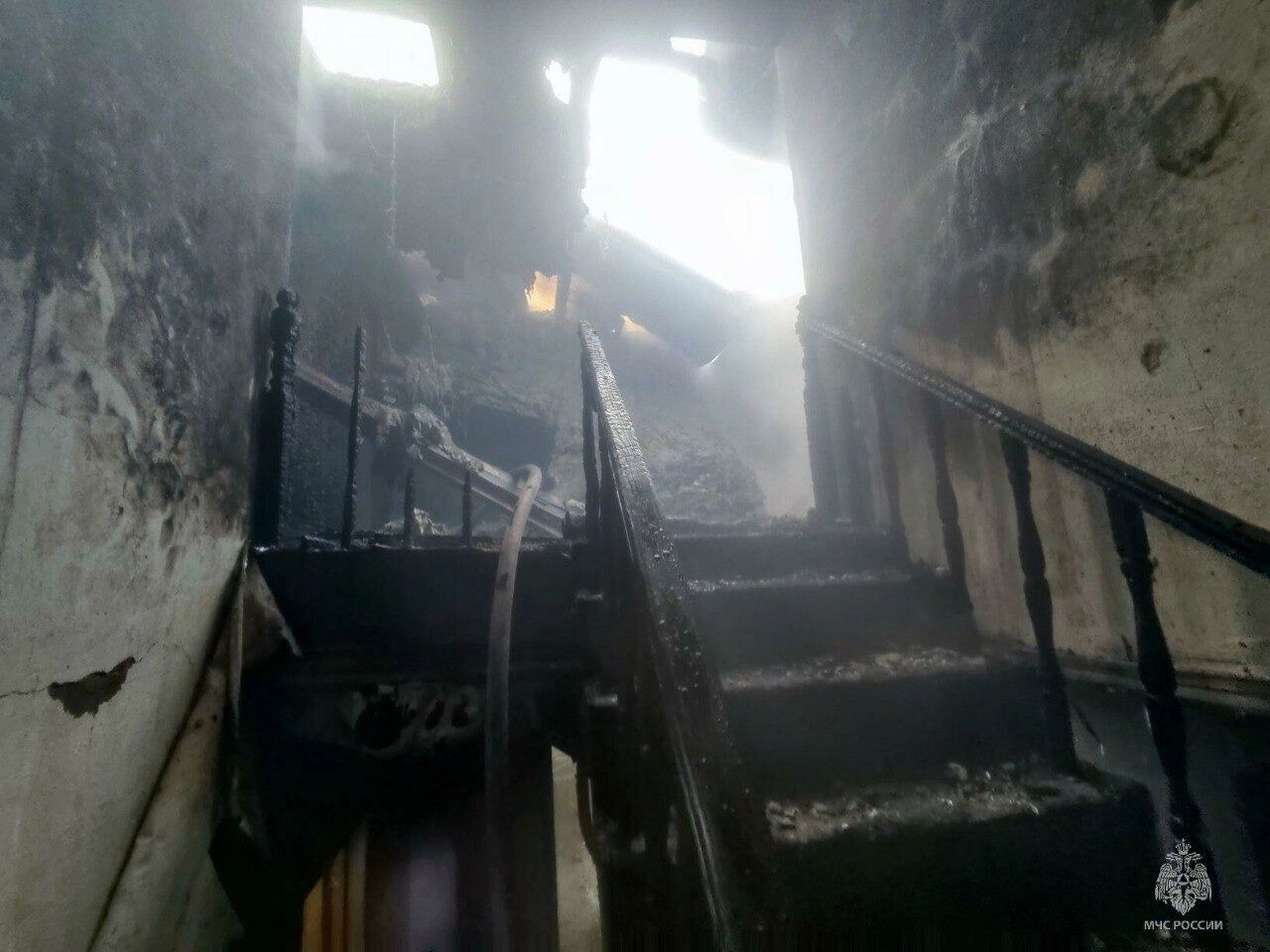 Пожарные ликвидировали в селе Фершампенуаз возгорание на площади 270 квадратных метров