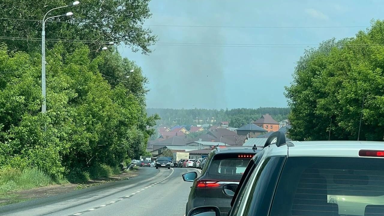Пробка в Дербышках