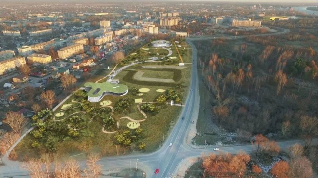 Так мог выглядеть Волга-парк на Бору