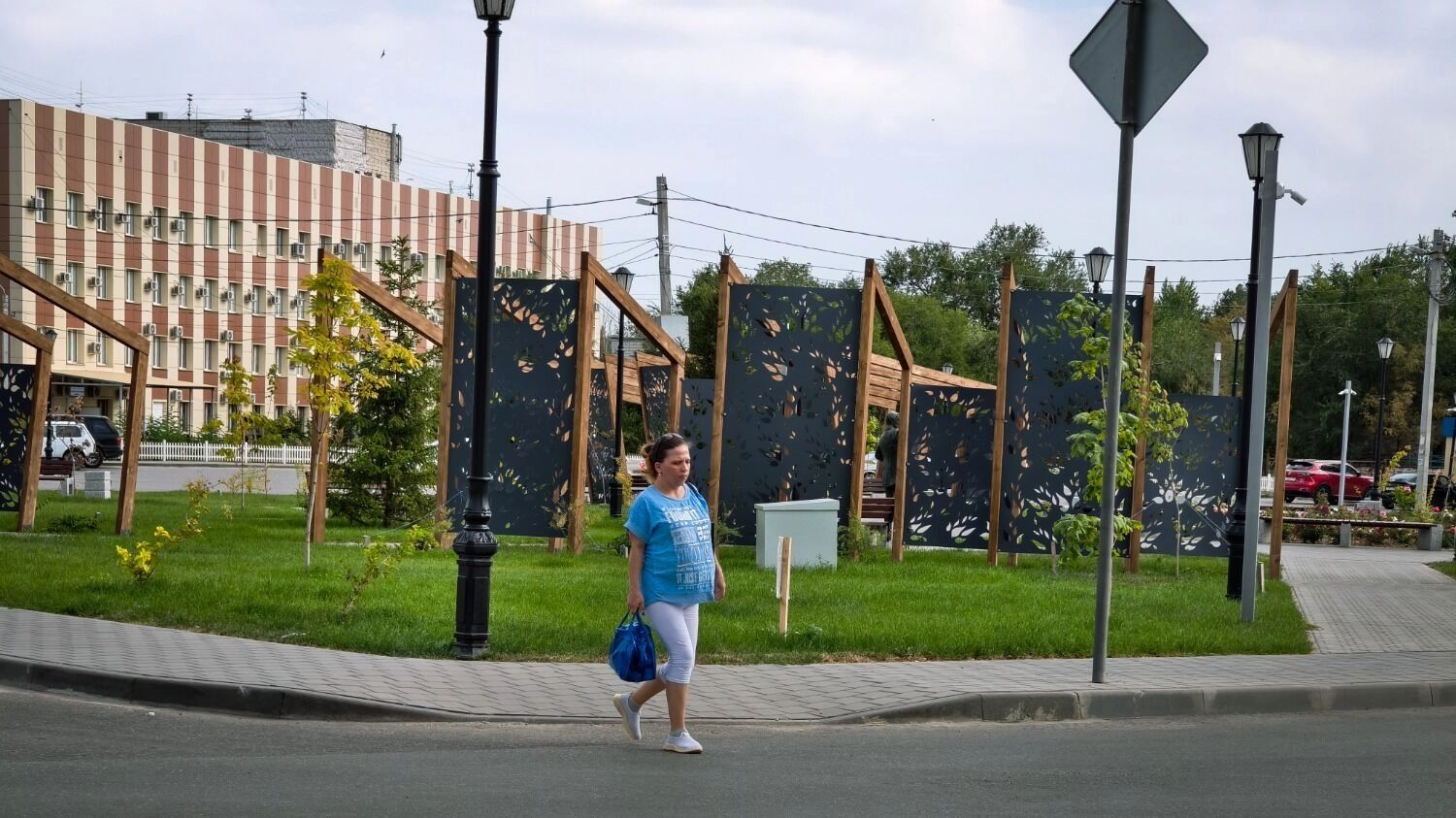 Территорию Старой Сарепты постепенно благоустраивают
