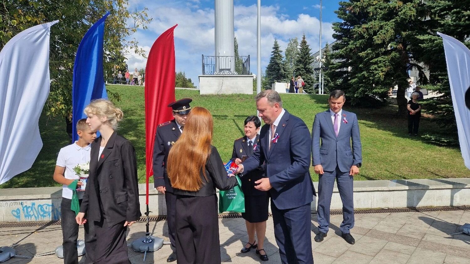 Вручение паспортов школьникам Нижнего Тагила, 22 августа 2025 год