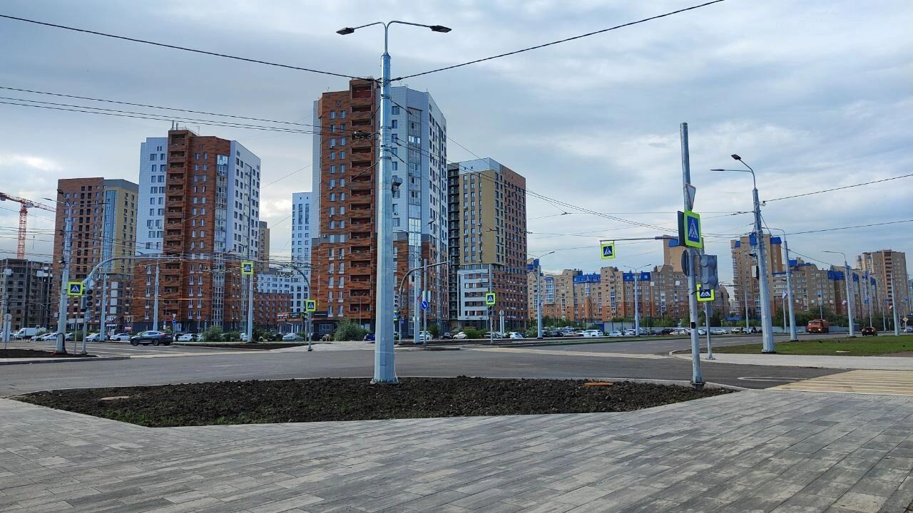 Масштабная реконструкция бульвара Архитекторов позади